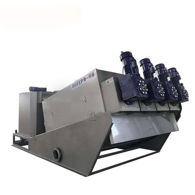 Stainless Steel Municipal Waste Water Sludge Screw Press Separating Dewatering Treatment Plant