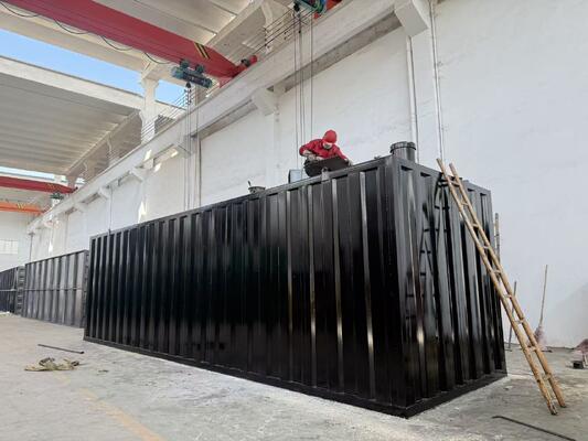 Τύπος εμπορευματοκιβωτίου MBR Συστήματα επεξεργασίας λυμάτων αποβλήτων