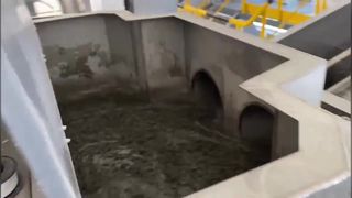 Απομακρύνοντας το νερό μηχανή λάσπης Τύπου βιδών
